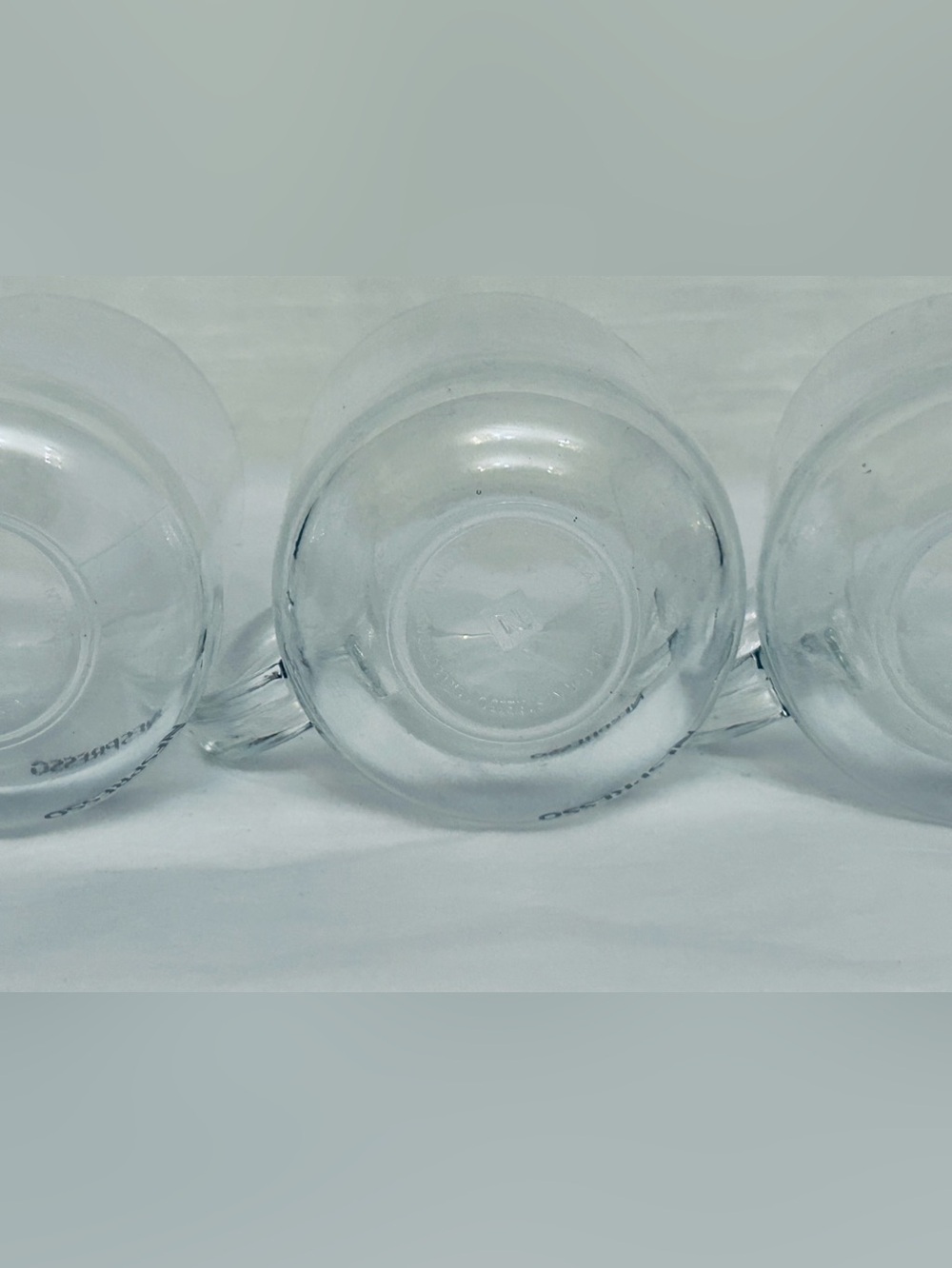 Nespresso Virtuo Clear Glass Mugs by Konstantin Grcic with Black Logo (Set of 3) - Picture 6 of 6
